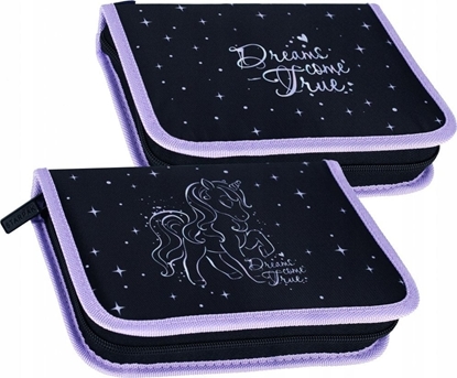 Picture of Piórnik Starpak PIORNIK 1ZAM 2KLAP UNICORN HOLO STK-35 PB 12/48