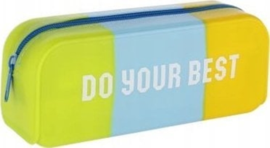 Изображение Piórnik Starpak PIORNIK SILIKON 1ZAM TRICOLORE NEON STK PB 24/48