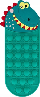 Picture of Piórnik Starpak PIORNIK SILIKON POP-IT 1ZAM DINO STK PB