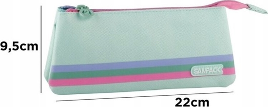 Изображение Piórnik Starpak Piórnik tuba 3 - komorowy22x9,5cm MIX