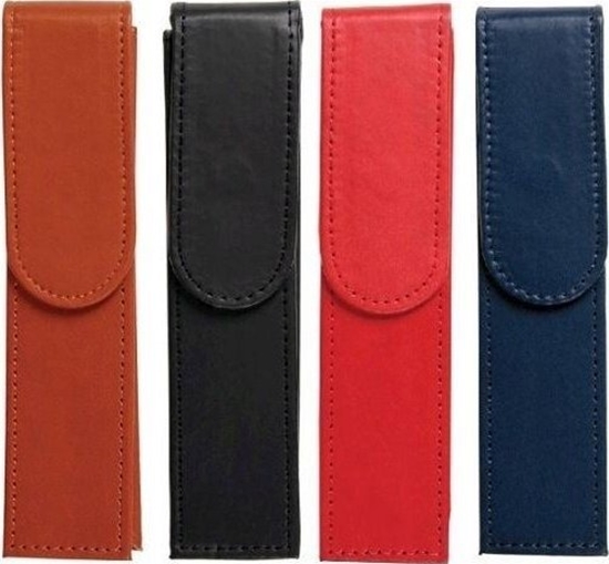 Picture of Piórnik Teka Piórnik etui eco skóra na 2 dugopisy