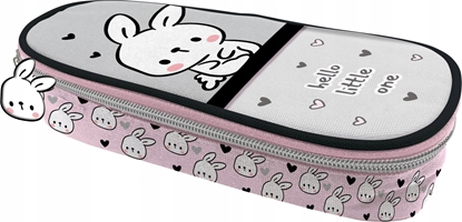 Attēls no Piórnik Teka Piórnik szkolny z klapk± No Name - Dziewczynka