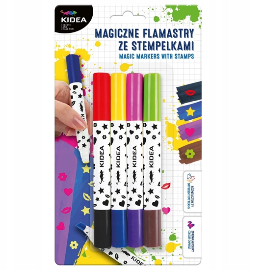 Picture of PISAKI STEMPELKI 2STR 8KOL MAGIC KIDEA DERF B/C