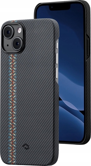 Picture of Pitaka Fusion Weaving MagEZ Case 3, rhapsody - iPhone 14 Plus