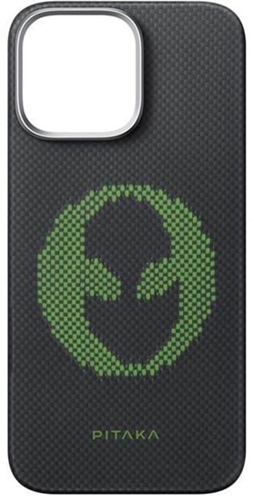 Picture of Pitaka x Aries Tactile Woven Case, Alien - iPhone 16 Pro