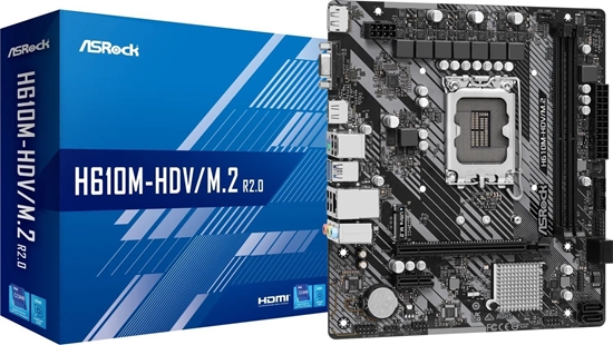 Изображение Pyta gówna ASRock H610M-HDV/M.2 R2.0