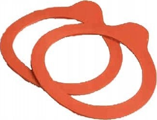 Picture of Plast Team Pakning til Weck Ø6,7cm 10stk/pak rød - (10 stk.)