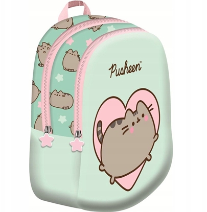 Picture of PLECAK 23X28X13 1ZAM 3KIESZ PUSHEEN MINT FOL