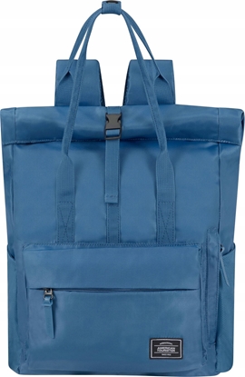 Attēls no Plecak Hama 147671 E612 PLECAK DO LAPTOPA 15.6'' AMERICAN TOURISTER URBAN GROOVE UG25 ROLL-TOP STONE BLUE