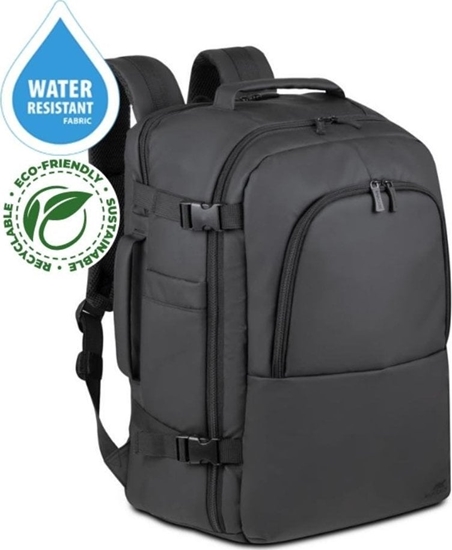 Picture of Plecak RivaCase do notebooka 17,3" ECO Tegel 8465, czarny, wodoodporny