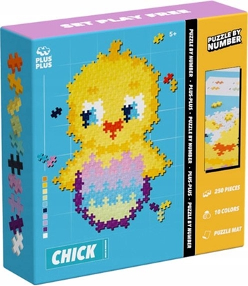 Изображение Plus Plus Plus-Plus Puzzle By Number - Kurczak 250el