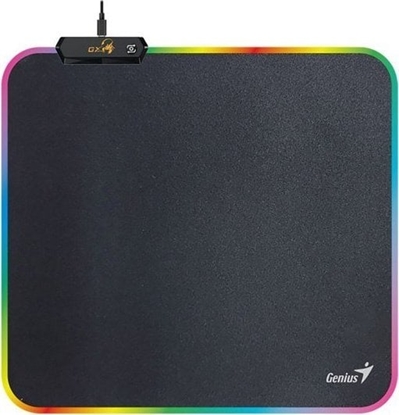 Picture of Podkadka Genius GX GAMING GX-Pad 260S RGB, tekstylny, czarna, 260x240mm, 3mm, Genius