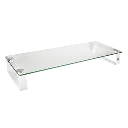 Изображение Logilink Monitorerhöhung /-tisch aus Glas, max. 20 kg