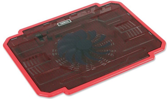 Picture of Podstawka chodzca Platinet COOLER PAD ICE BOX Czerwona 14CM FAN USB (OMNCPIR)