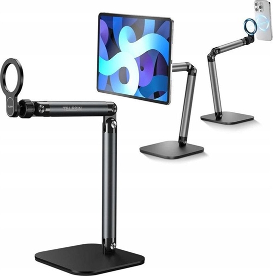 Picture of Podstawka Telesin Podstawka Statyw Stojak Uchwyt Magnes Magnetyczny MagSafe na Telefon Tablet / Telesin P3-DS-01