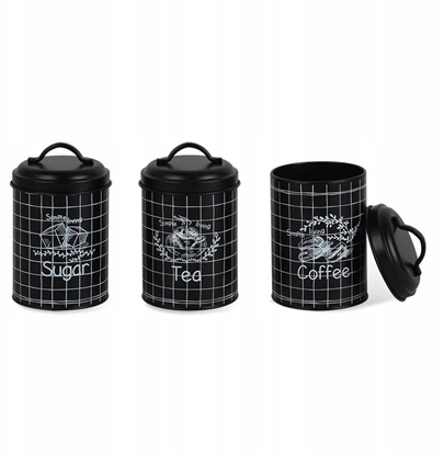 Picture of POJEMNIKI METALOWE MR 1774 3CS CZARNE