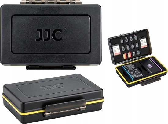 Picture of Pokrowiec JJC Pudeko Futera Etui na Karty Pamici 2x Akumulator Bateria INSTA360 X4 X3 / BC-X4ST