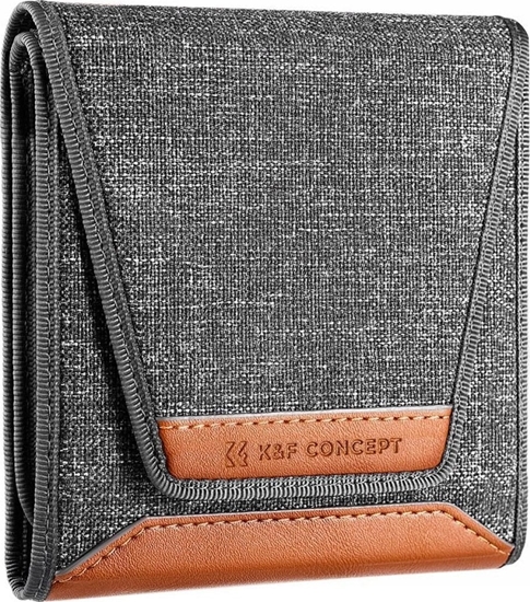 Изображение Pokrowiec Kf Futera Pokrowiec Etui Na 3x Filtr 67mm 72mm 74mm 77mm 82mm / Kf13.138