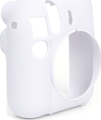 Attēls no Pokrowiec LoveInstant Futera Etui Pokrowiec Case Do Fujifilm Fuji Instax Mini 12 / Silikonowy / Biay