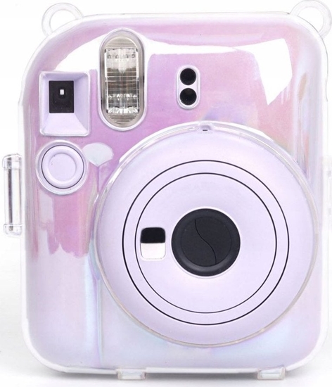 Picture of Pokrowiec LoveInstant Futera Etui Pokrowiec Case do FujiFilm INSTAX Mini 12 + Kiesze na Zdjcia / Przezroczysty - Mienicy
