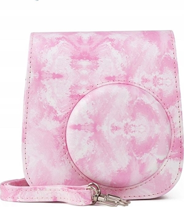 Attēls no Pokrowiec LoveInstant Futera Etui Pokrowiec Do Fujifilm Instax Mini 11 Akwarele - Róowe Rozmycia