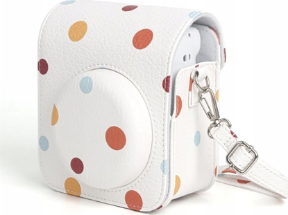 Attēls no Pokrowiec LoveInstant Futera Etui Pokrowiec Torba Osona Case Do Fuji Fujifilm Instax Mini 12 / Kropki
