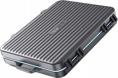 Attēls no Pokrowiec Orico Etui na karty pamici 8 SD  4 CF (PHCD-4-BK-BP)