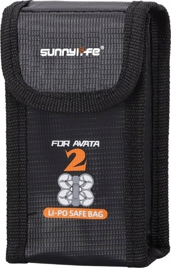 Изображение Pokrowiec SunnyLife Futera Etui Pokrowiec Case Na 1x Akumulator Do Dji Avata 2 Ognioodporny / At2-dc781-1