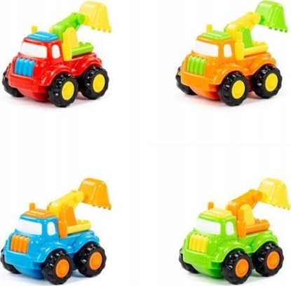 Attēls no Polesie Polesie 88710 Samochód adowarka "Oskar" w worku, mix cena za 1 szt