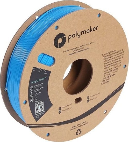 Picture of Poly Filament Polymaker PolySmooth PVB 1,75mm, 0,75kg - Electric Blue}