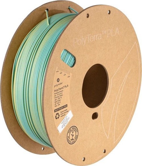 Picture of Poly Filament Polymaker PolyTerra PLA Dual Chameleon 1,75 mm 1 kg - Teal-Yellow}
