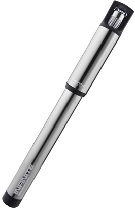 Picture of Pompka rczna BIRZMAN Infinite Apogee Road (Presta/Schrader), 160psi/11bar, Dugo 255mm, CNC, Srebrna (NEW)
