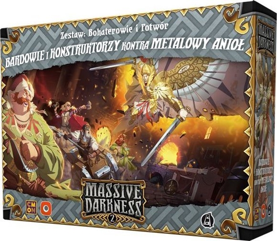 Picture of Portal Games Dodatek do gry Massive Darkness 2: Bardowie i Konstruktorzy kontra Metalowy Anio