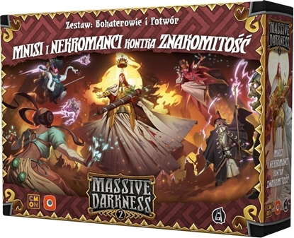 Изображение Portal Games Dodatek do gry Massive Darkness 2: Mnisi i Nekromanci kontra Znakomito