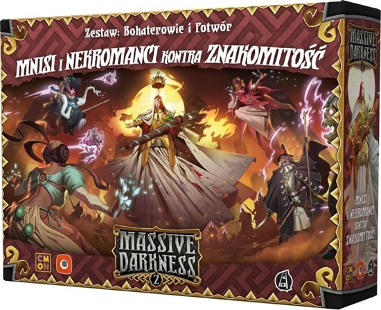 Picture of Portal Games Dodatek do gry Massive Darkness 2: Mnisi i Nekromanci kontra Znakomito
