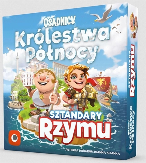 Picture of Portal Games Dodatek do gry Osadnicy Królestwa Pónocy Sztandary Rzymu