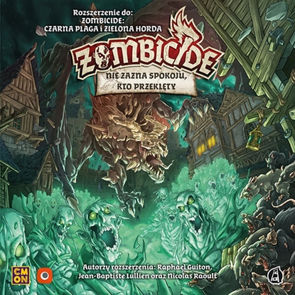 Изображение Portal Games Dodatek do gry Zombicide Czarna Plaga: Nie zazna spokoju kto przeklty