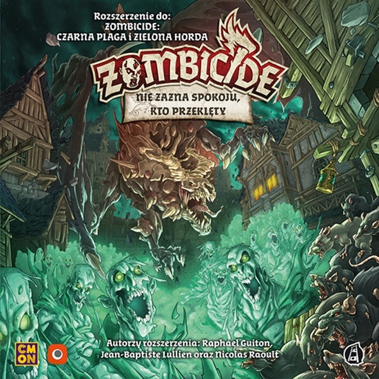 Изображение Portal Games Dodatek do gry Zombicide Czarna Plaga: Nie zazna spokoju kto przeklty