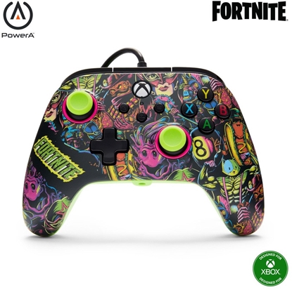 Attēls no PowerA XS Pad przewodowy Advantage Fortnite Glow