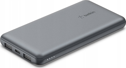 Attēls no Powerbank Belkin Powerbank 10 000 mAh, 2x USB-A, USB-C 15W, szary