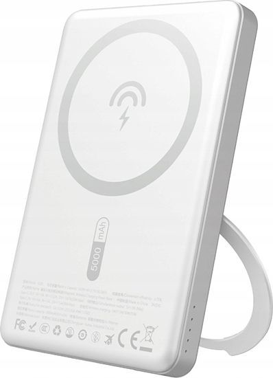 Picture of Dudao Dudao K28S 20W PD 5000mAh Powerbank with MagSafe and Stand - Silver