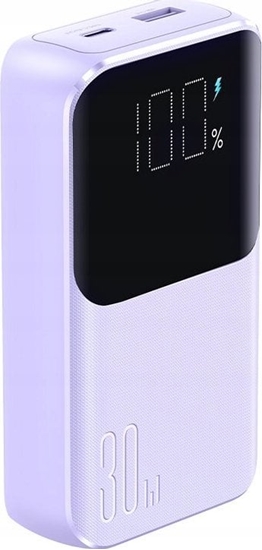 Picture of Powerbank Joyroom Joyroom mini JR-PBC07 20000mAh 30W z kablami USB-C i Lightning fioletowy