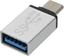 Attēls no PremiumCord PREMIUMCORD Adaptér USB 3.1 C/male - USB 3.0 A/female, stíbrný, OTG