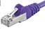 Изображение PremiumCord PREMIUMCORD Patch kabel CAT6a S-FTP, RJ45-RJ45, AWG 26/7 1,5m purpurowy