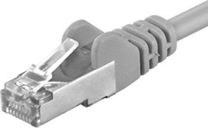 Picture of PremiumCord PREMIUMCORD Patch kabel CAT6a S-FTP, RJ45-RJ45, AWG 26/7 3m szary