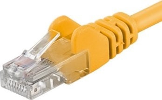 Picture of PremiumCord PREMIUMCORD Patch kabel UTP RJ45-RJ45 CAT5e 0.5m zóty