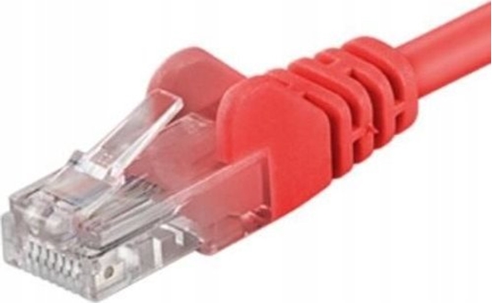 Изображение PremiumCord PremiumCord Patch kabel UTP RJ45-RJ45 CAT6 0.25m ervená