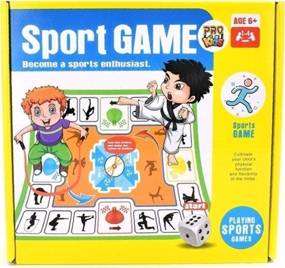 Изображение Pro Kids Gra planszowa wiczenia fizyczne