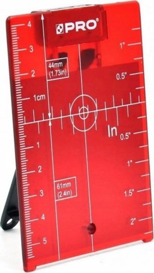 Picture of PRO TARCZA CELOWNICZA LT-R105 Z PODPÓRK I MAG. DO LASERÓW CZERW (1 SZT)