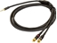 Attēls no PROEL 3.5mm stereo male - 2 x RCA male, 5m, black